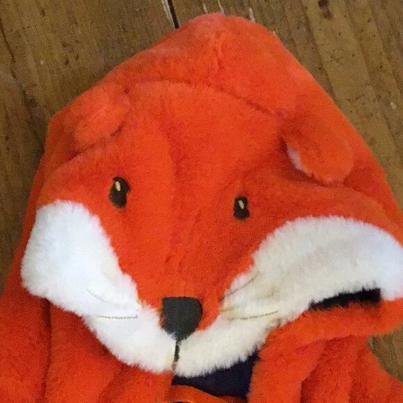 NWT Mini Boden   Fancy Dress Faux Fur Fox Cape - Picture 2 of 5